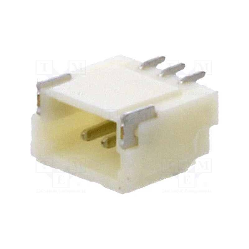 20 pcs : A1001WR-S-3P - Socket, wire-board, male, 1mm, PIN: 3, SMT, 50V, 1A, tinned, 20mΩ