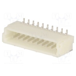 20 pcs : A1001WV-S-10P - Socket, wire-board, male, 1mm, PIN: 10, SMT, 50V, 1A, tinned, 20mΩ
