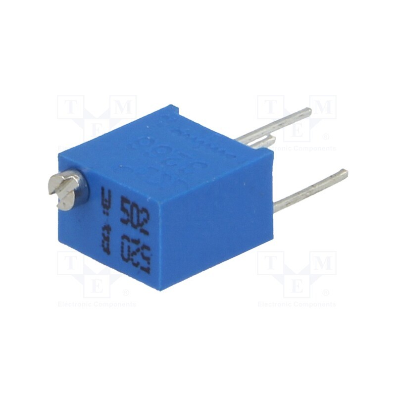 10 pcs : T67W-5K - Potentiometer: mounting, multiturn, 5kΩ, 250mW, ±10%, linear, THT