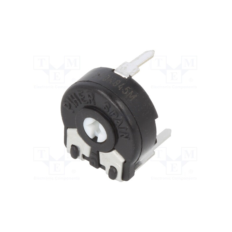 10 pcs : PT10LV10-224A2020-PM-S - Potentiometer: mounting, single turn,horizontal, 220kΩ, 150mW