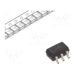 10 pcs : SN74AUC1G126DCKR - IC: digital, bus buffer, Ch: 1, CMOS, SMD, SC70, 0.8÷2.7VDC, -40÷85°C