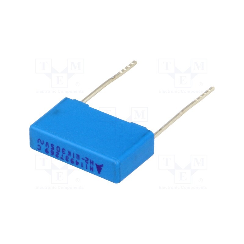 20 pcs : B32922C3104K289 - Capacitor: polypropylene, 100nF, 5x10.5x18mm, THT, ±10%, 15mm