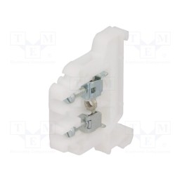 10 pcs : A11-8102 - Splice terminal: rail, 0.5÷2.5mm2, ways: 1, terminals: 2, white