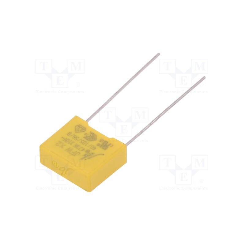 50 pcs : JFW-4.7N/310-P10 - Capacitor: polypropylene, 4.7nF, 13x9x4mm, THT, ±10%, 10mm, 310VAC