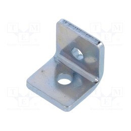 10 pcs : GN 967-20-20-L-2-ZB - Angle bracket, for profiles, W: 20mm, H: 20mm, L: 20mm, steel, steel