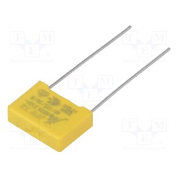 50 pcs : JFW-6.8N/310-P10 - Capacitor: polypropylene, 6.8nF, 13x9x4mm, THT, ±10%, 10mm, 310VAC