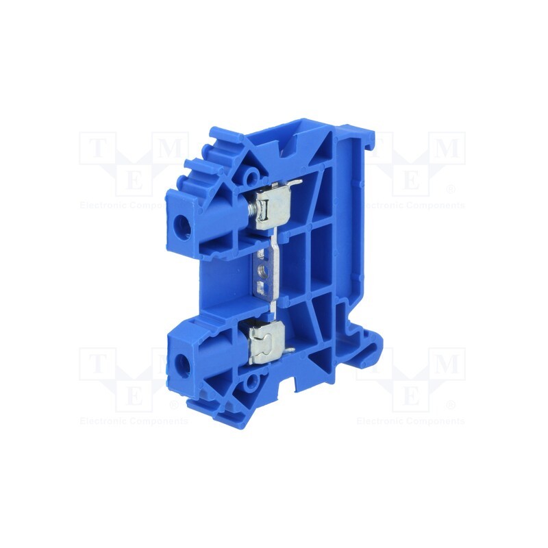 10 pcs : A11-A236 - Splice terminal: rail, 0.5÷6mm2, ways: 1, terminals: 2, blue, TS35