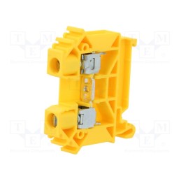10 pcs : A11-A331 - Splice terminal: rail, 0.5÷10mm2, ways: 1, terminals: 2, yellow