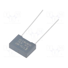 20 pcs : R75PF156050H0J - Capacitor: polypropylene, 5.6nF, 13x4x9mm, THT, ±5%, 10mm, 630VDC