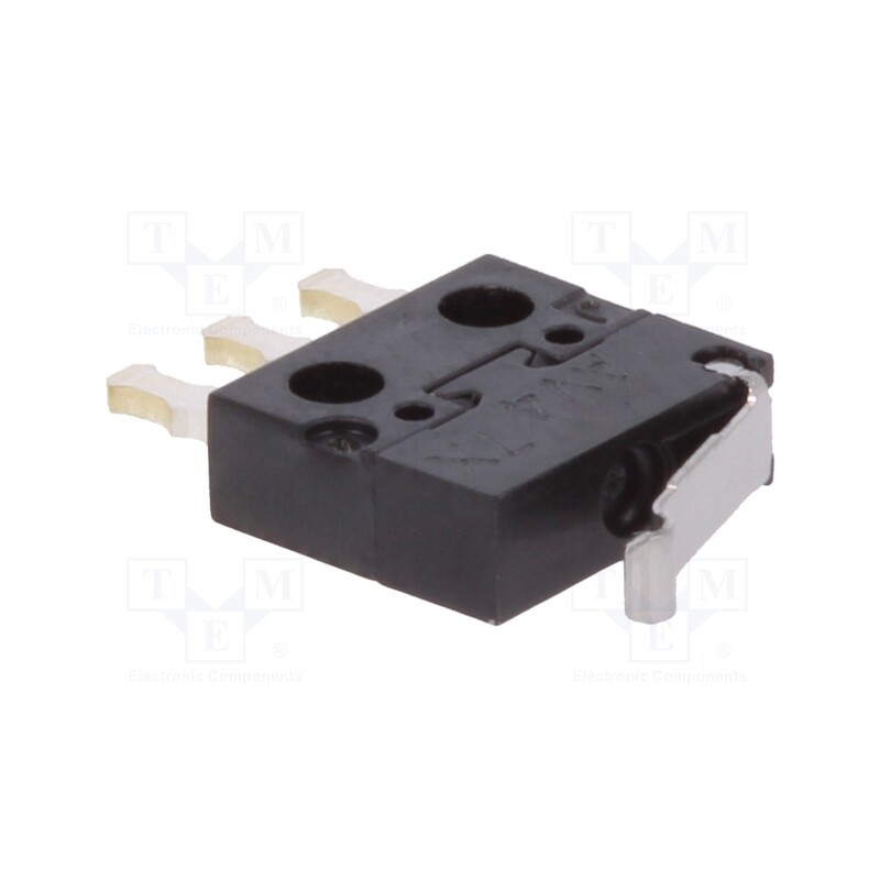 10 pcs : AV4044 - Microswitch SNAP ACTION, 0.5A/30VDC, SPDT, Rcont max: 200mΩ, IP40