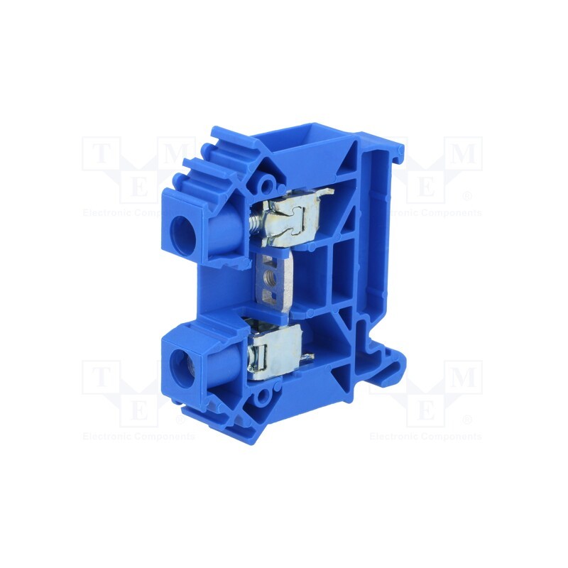10 pcs : A11-A436 - Splice terminal: rail, 0.5÷16mm2, ways: 1, terminals: 2, blue, TS35