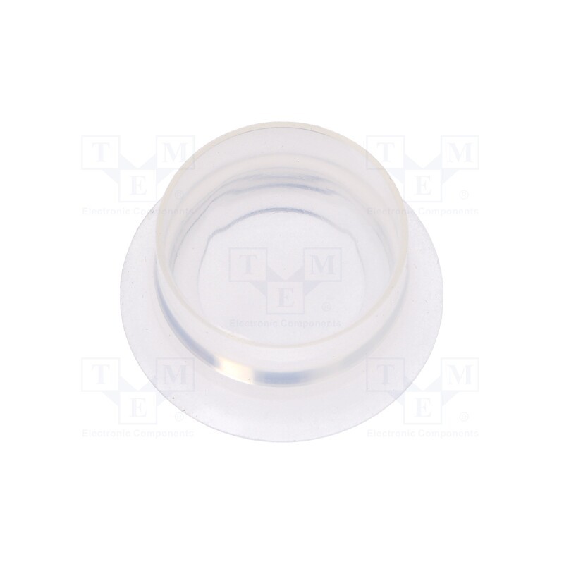 10 pcs : ZBP0A - Cover, 22mm, Harmony XB4, Ø22mm, transparent, silicone