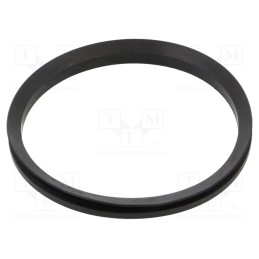 10 pcs : 09-108X7X12.8 VA-120 NBR - V-ring washer, NBR rubber, Shaft dia: 115÷125mm, L: 12.8mm