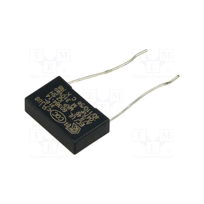 10 pcs : R463I2470DQ01M - Capacitor: polypropylene, 47nF, 18x5x11mm, THT, ±20%, 15mm, 630VDC