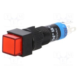 10 pcs : LAS4F-11/230/R - Switch: push-button, Pos: 2, SPDT, 0.5A/250VAC, 1A/24VDC, ON-(ON)
