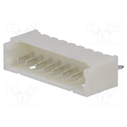 20 pcs : A1250WV-8P - Socket, wire-board, male, 1.25mm, PIN: 8, THT, 125V, 1A, tinned