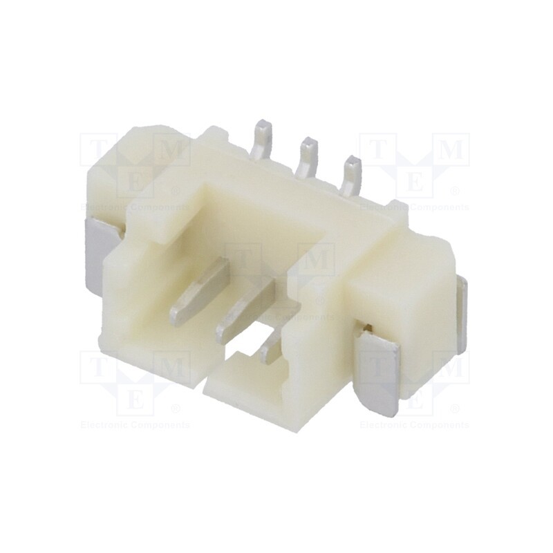 20 pcs : A1250WV-S-3P - Socket, wire-board, male, 1.25mm, PIN: 3, SMT, 125V, 1A, tinned