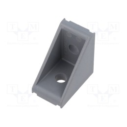 10 pcs : SQT.40-25-F-8 - Angle bracket, for profiles, Width of the groove: 8mm, W: 25mm