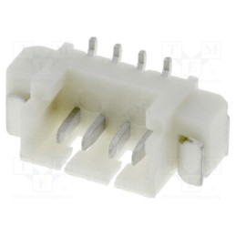 20 pcs : A1250WV-S-4P - Socket, wire-board, male, 1.25mm, PIN: 4, SMT, 125V, 1A, tinned