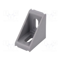 10 pcs : SQT.40-25-A-8 - Angle bracket, for profiles, Width of the groove: 8mm, W: 25mm