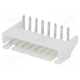 50 pcs : A2501WR-8P1 - Socket, wire-board, male, A2501, 2.5mm, PIN: 8, THT, 250V, 3A, tinned
