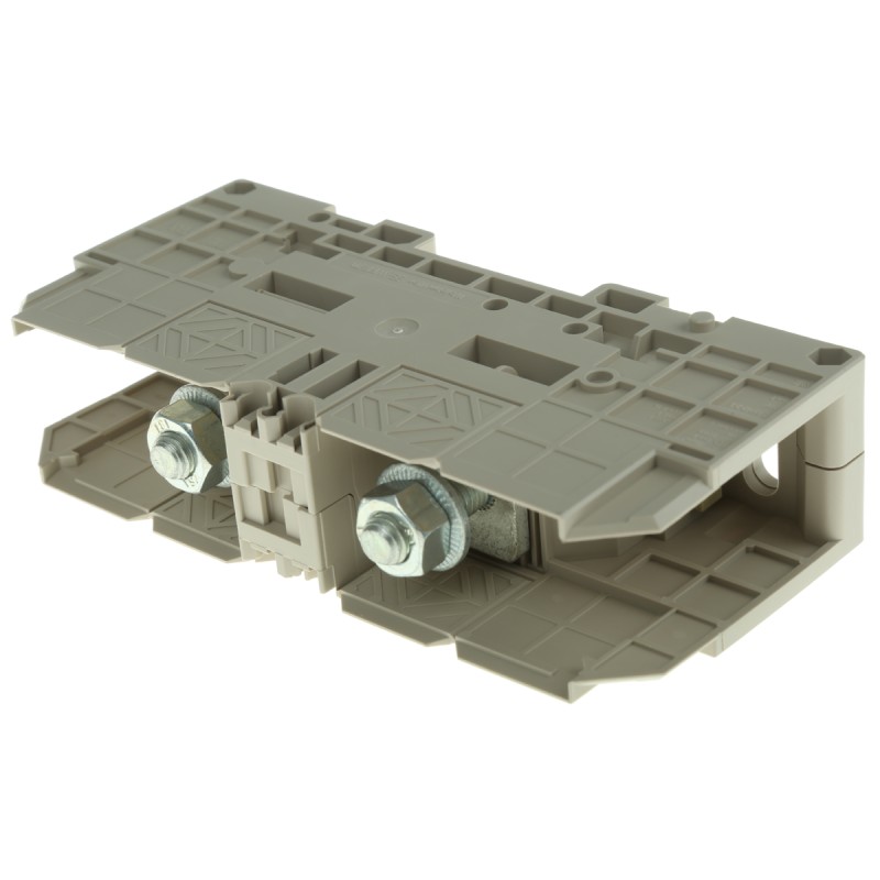 1 pcs - Weidmuller WFF Series Brown Stud Terminal, 70mm², Single-Level, Bolt Termination, ATEX