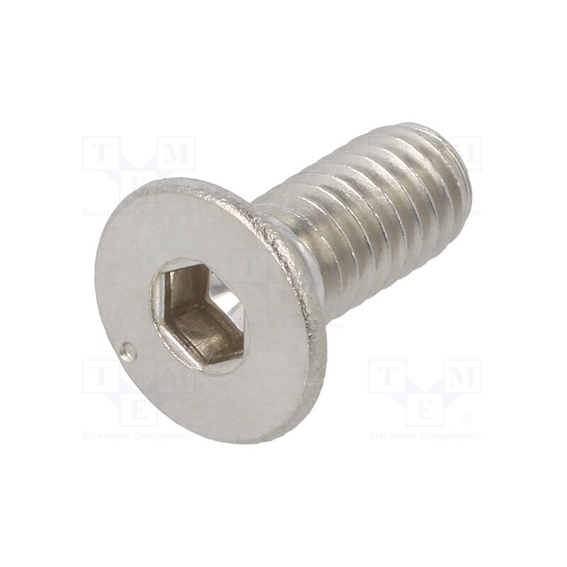 500 pcs : 3807416 - Screw, M4x10, 0.7, Head: countersunk, hex key, HEX 2,5mm, DIN 7991