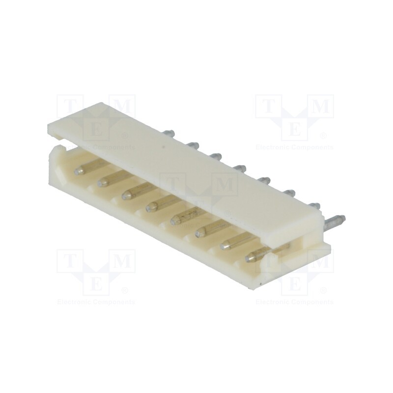 50 pcs : A2506WV-8P - Socket, wire-board, male, A2506, 2.5mm, PIN: 8, THT, 250V, 3A, tinned