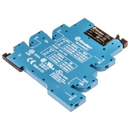 1 pcs - Finder 39 Series Interface Relay, DIN Rail Mount, 24V ac/dc Coil, SPDT