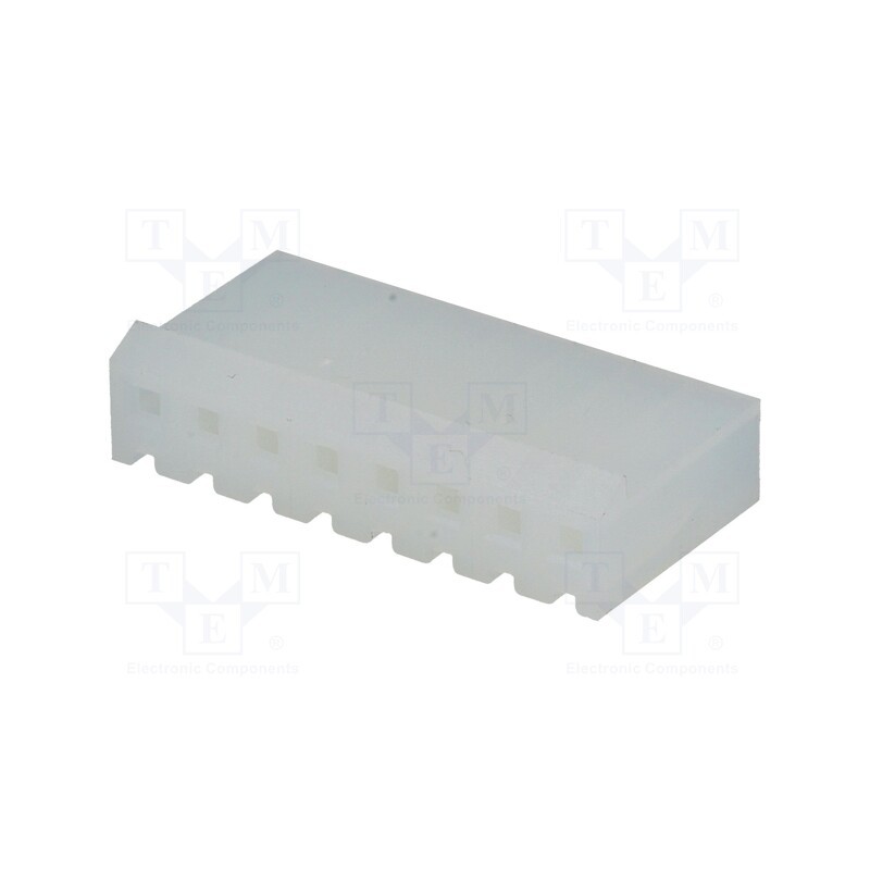 50 pcs : A3960H-08P-1 - Plug, wire-board, female, 3.96mm, PIN: 8, w/o contacts, for cable