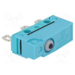 10 pcs : ABS141050 - Microswitch SNAP ACTION, 2A/250VAC, 2A/30VDC, without lever
