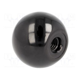 10 pcs : DIN 319-KU-40-M8-C - Ball knob, Ø: 40mm, Int.thread: M8, 15mm