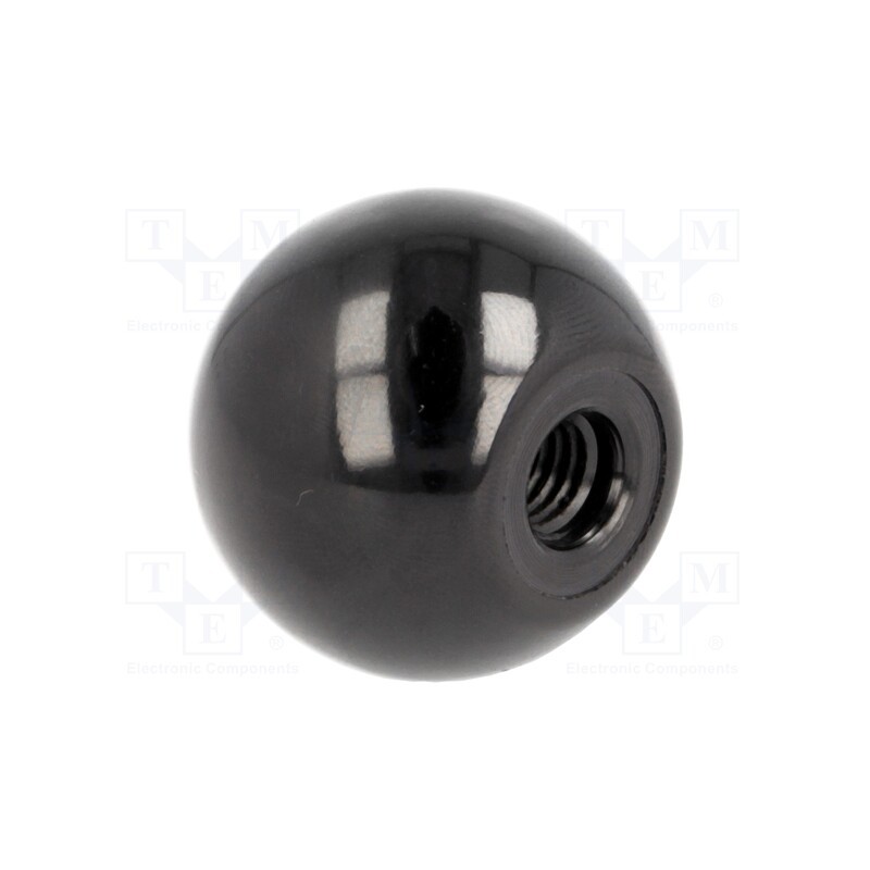 10 pcs : DIN 319-KU-40-M8-C - Ball knob, Ø: 40mm, Int.thread: M8, 15mm