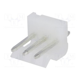 20 pcs : A3960WV-03P - Socket, wire-board, male, 3.96mm, PIN: 3, THT, 250V, 7A, tinned, 10mΩ
