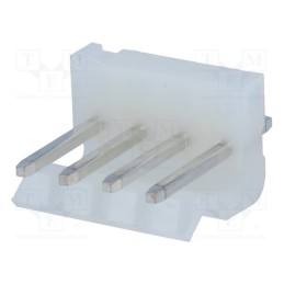 20 pcs : A3960WV-04P - Socket, wire-board, male, 3.96mm, PIN: 4, THT, 250V, 7A, tinned, 10mΩ
