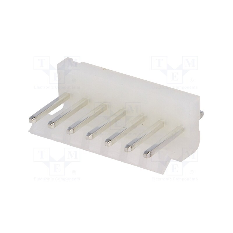 20 pcs : A3960WV-07P - Socket, wire-board, male, 3.96mm, PIN: 7, THT, 250V, 7A, tinned, 10mΩ