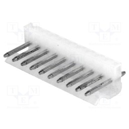 10 pcs : A3960WV-10P - Socket, wire-board, male, 3.96mm, PIN: 10, THT, 250V, 7A, tinned, 10mΩ