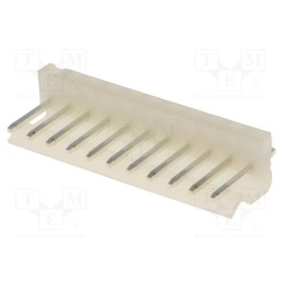 10 pcs : A3960WV-11P - Socket, wire-board, male, 3.96mm, PIN: 11, THT, 250V, 7A, tinned, 10mΩ