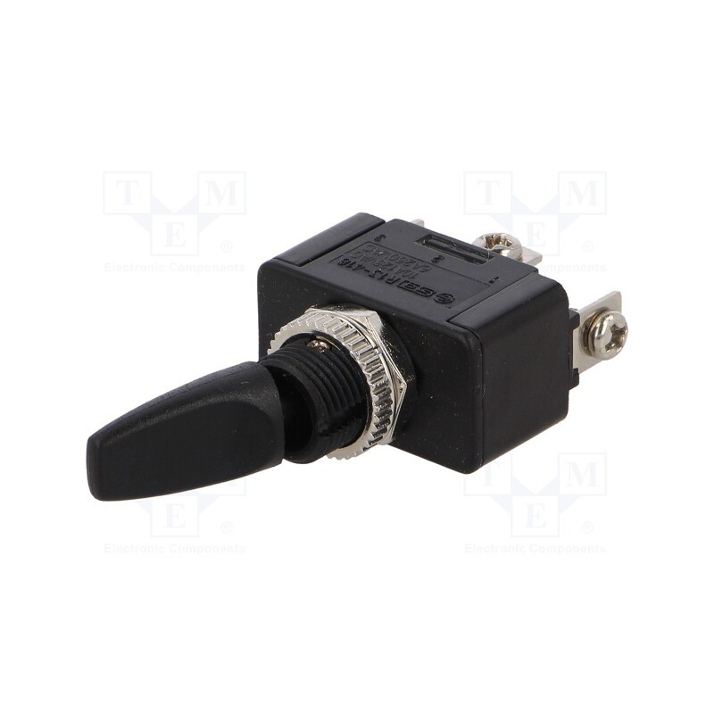10 pcs : R13-416D2 - Switch: toggle, Pos: 3, SP3T, ON-OFF-ON, 6A/250VAC, Leads: M3 screws