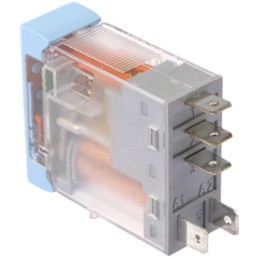 1 pcs - Releco Plug In Power Relay, 24V ac/dc Coil, 10A Switching Current, SPDT