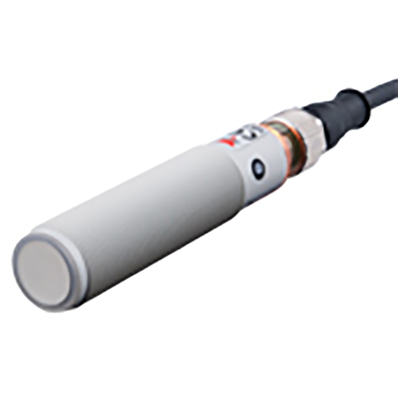 1 pcs - Carlo Gavazzi Ultrasonic Barrel-Style Proximity Sensor, M18 x 1, 50 - 400 mm Detection, PNP Output, 15 -