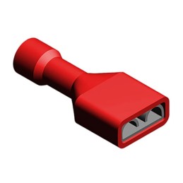 20 pcs - Molex 19003 Insulated Female Spade Connector, Receptacle, 6.35 x 0.81mm Tab Size