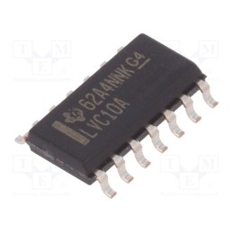 10 pcs : SN74LVC10AD - IC: digital, NAND, Ch: 3, IN: 3, SMD, SO14, 74LVC