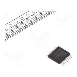 10 pcs : SN74LVU04APWR - IC: digital, NOT, Ch: 6, SMD, TSSOP14, 2÷5.5VDC, -40÷85°C,