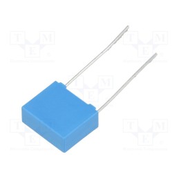 10 pcs : B32529C0105K189 - Capacitor: polyester, 1uF, 40VAC, 63VDC, 5mm, ±10%, 7.3x9.5x4.5mm