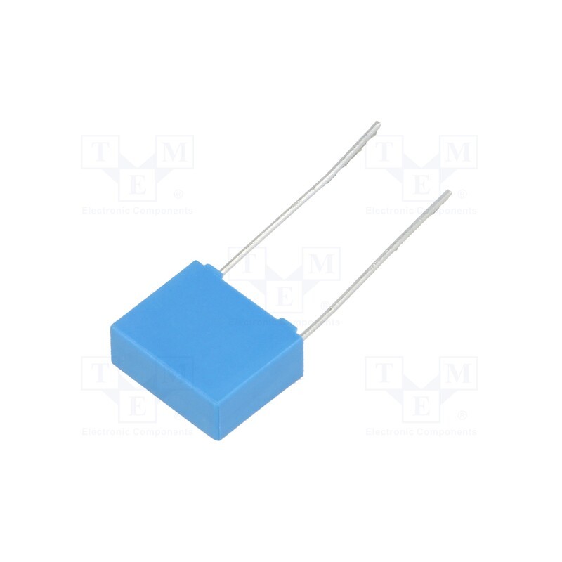 10 pcs : B32529C0105K189 - Capacitor: polyester, 1uF, 40VAC, 63VDC, 5mm, ±10%, 7.3x9.5x4.5mm