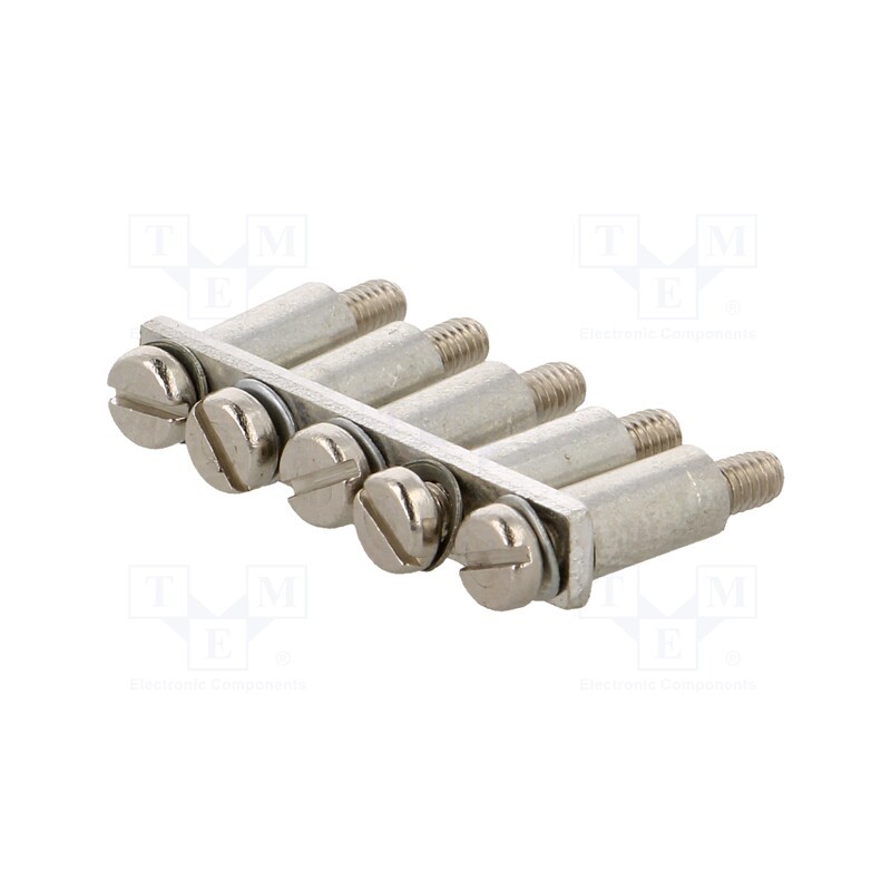 10 pcs : A42-0A14 - Screw bridge, ways: 5, ZG-G2.5,ZUG-G2.5