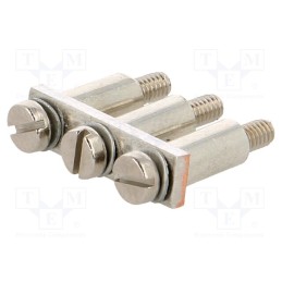 10 pcs : A42-0B12 - Screw bridge, ways: 3, ZG-G4,ZUG-G4