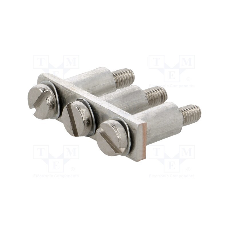 10 pcs : A42-0C12 - Screw bridge, ways: 3, ZG-G10,ZUG-G10