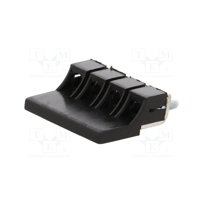 10 pcs : A42-5133 - Screw bridge, ways: 4, black, ZUG-2,5